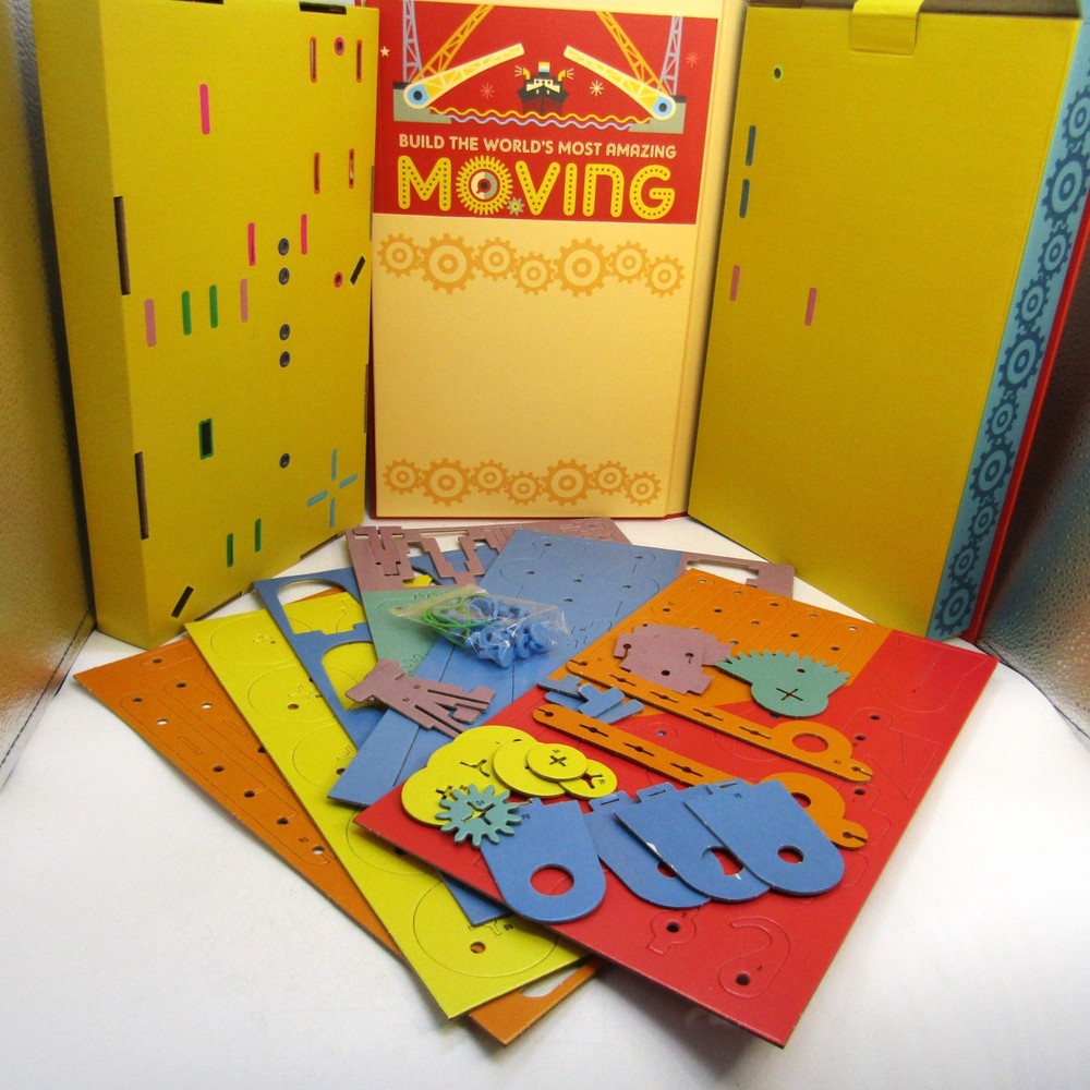 QEB Publishing Moving Machines, Build 10 Models.