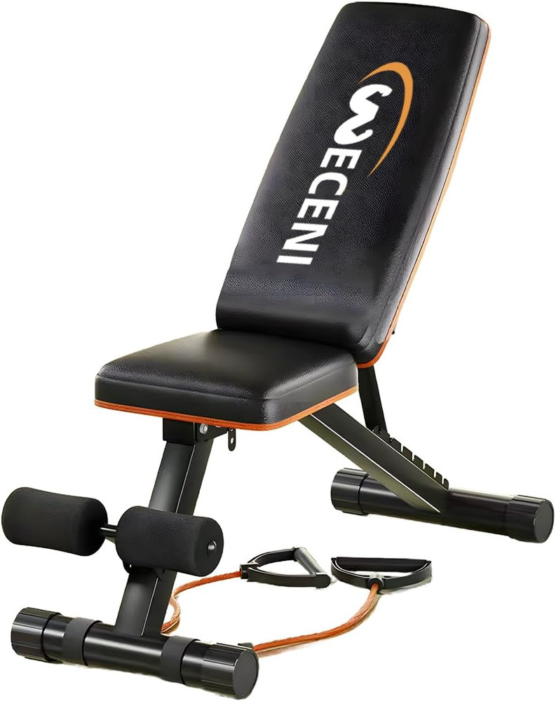Adjustable Weight Bench,Adjustable Weight Bench, Multi-Functional Foldable Worko