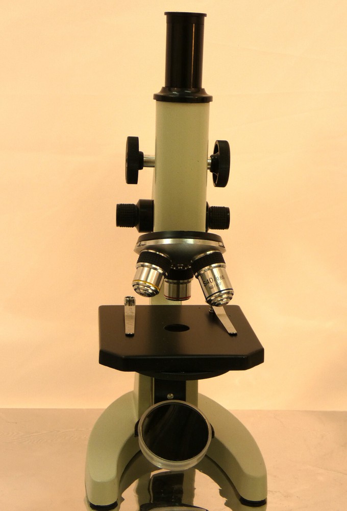 40-500X Biological Microscope Compound Monocular Field Metal Frame Student New