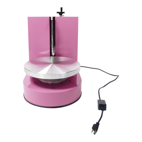 Adjustable Cake Cream Spreading Machine Cake Decorating Machine W/LCD Display