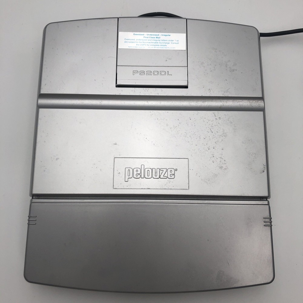 Pelouze Postage Scale PS20DL 20lb Capacity POWER TESTED READ