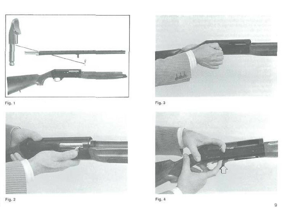 Benelli Black Eagle Shotgun Manual - NEW Comb Bound Copy