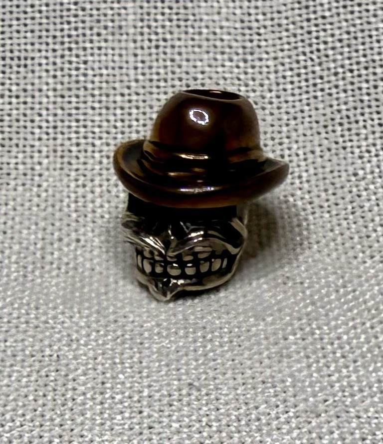 STARLINGEAR BOOTLEGGER BEAD, w/ Certificate Card, Monkey Edge
