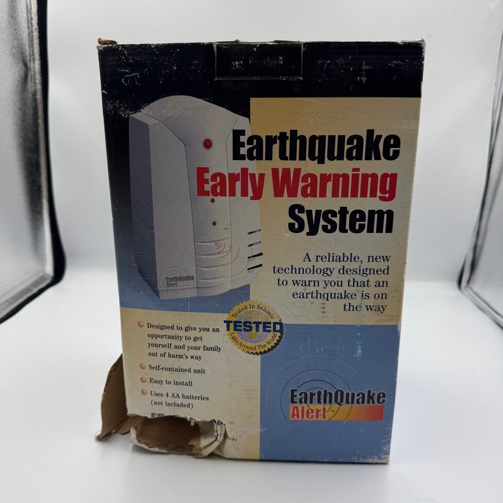 Earthquake Early Warning System EQ Technologies Alarm