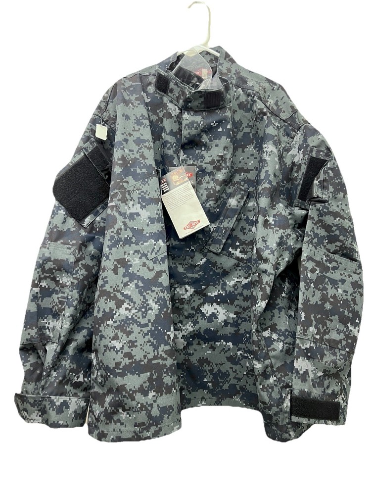 NEW Tru Spec Men 3X Regular Tactical Response Zip Jacket Midnight Digital Camo