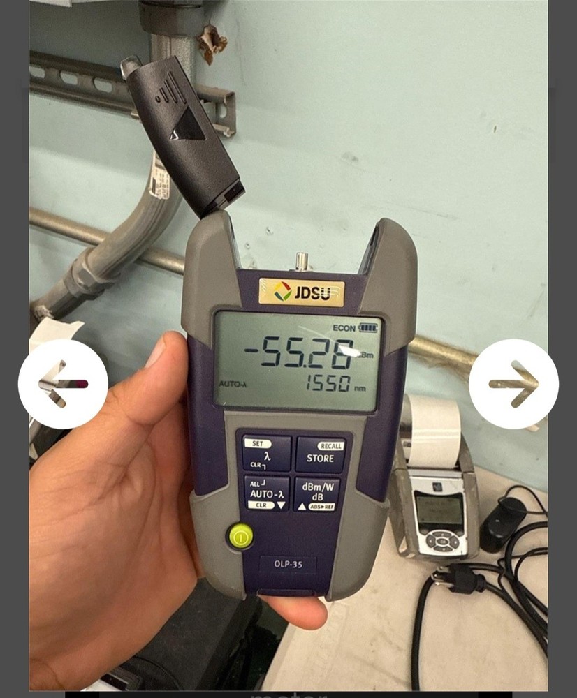 JDSU OLP-35 SmartPocket Optical Power Meter – Excellent Working