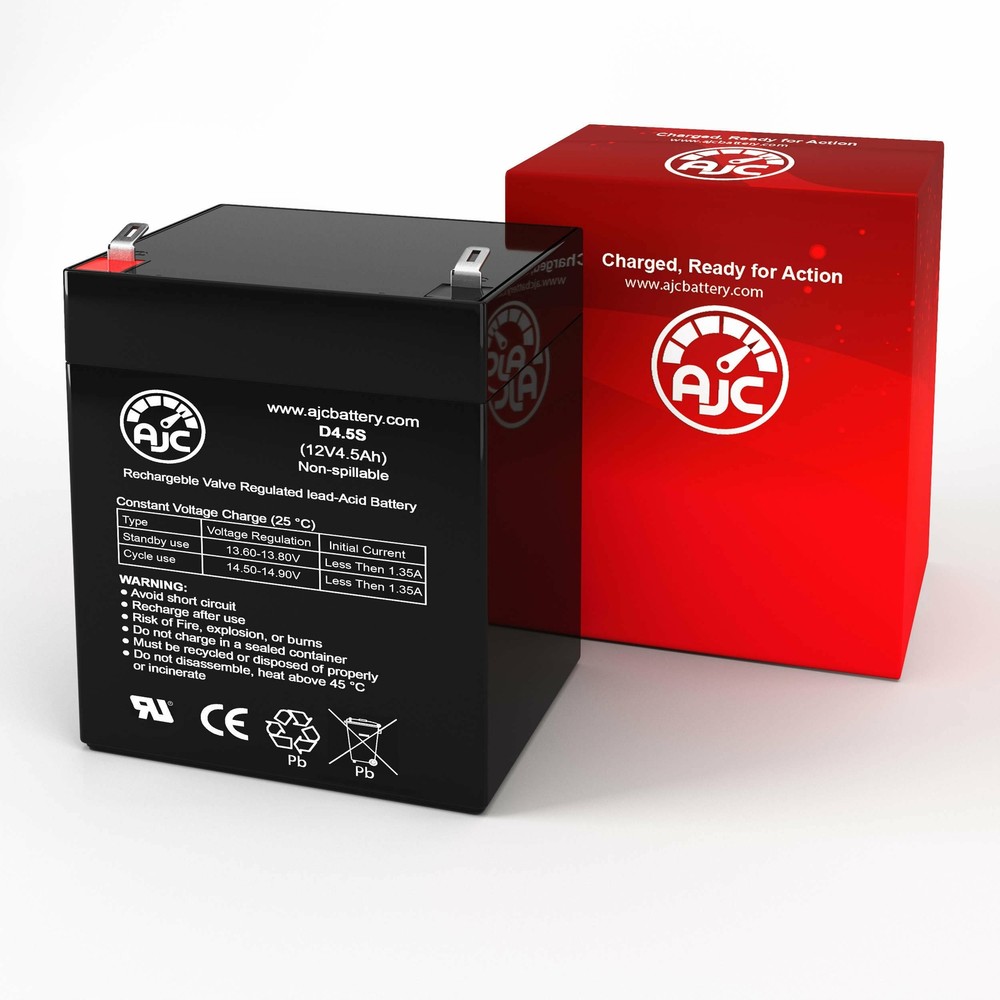 Vision CP1250H 12V 4.5Ah UPS Replacement Battery