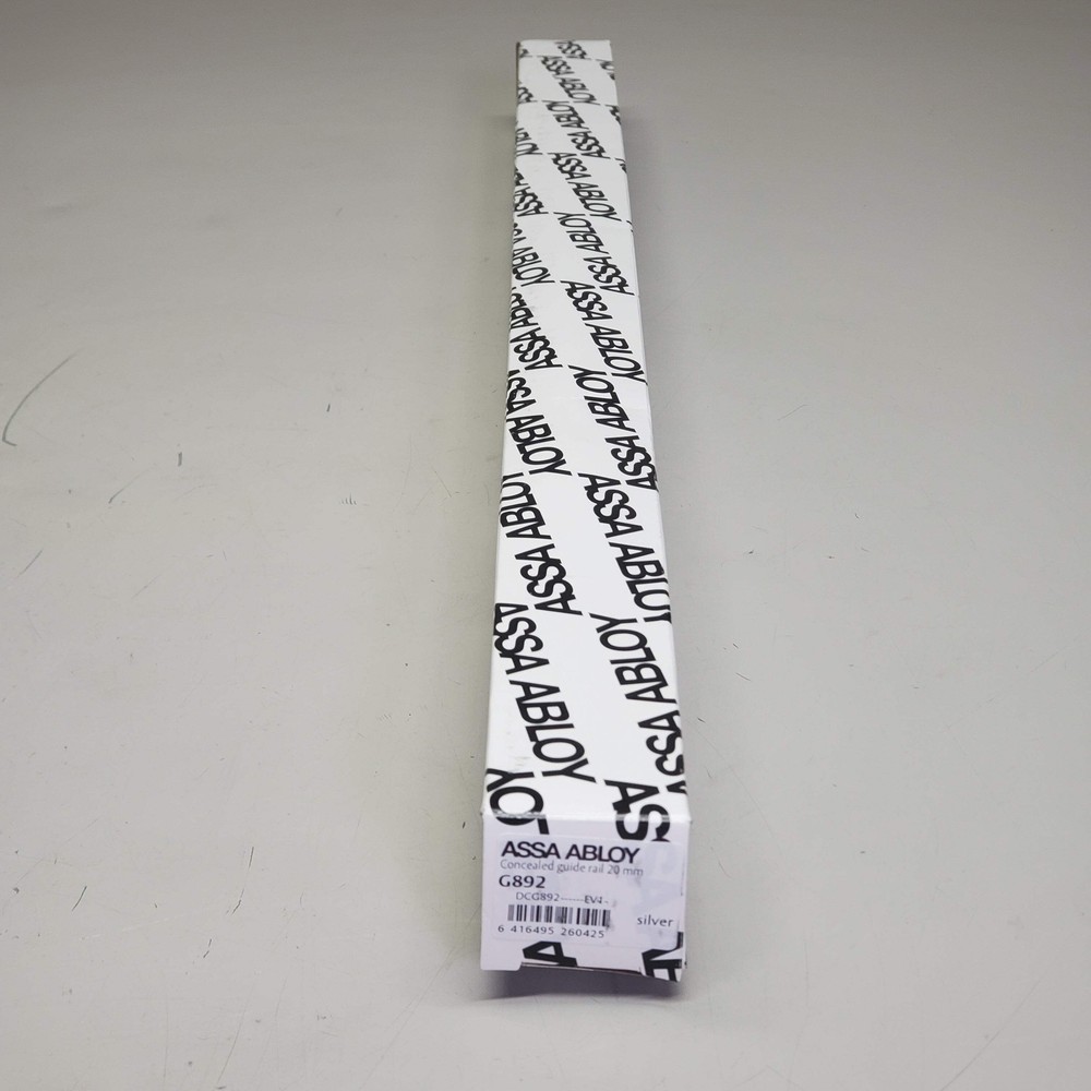 ASSA ABLOY Concealed Guide Rail 20 mm Silver G892