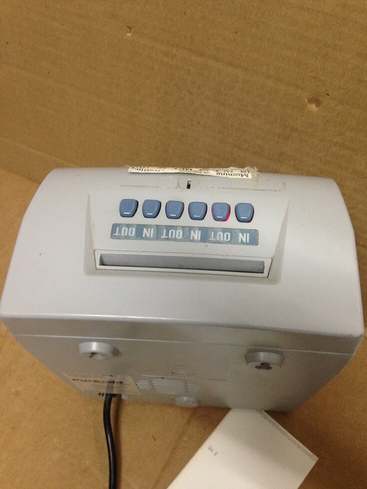 Pyramid Model 2600 Digital Punch Clock