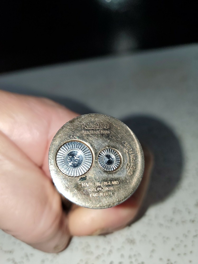 Vintage ART DECO RONSON CIGARETTE LIGHTER MADE IN ENGLAND