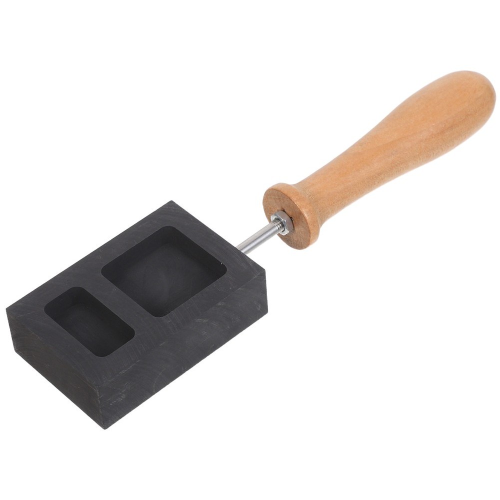 Graphite Ingot Mold For Casting Copper Silver Gold Melting Kit Mold For