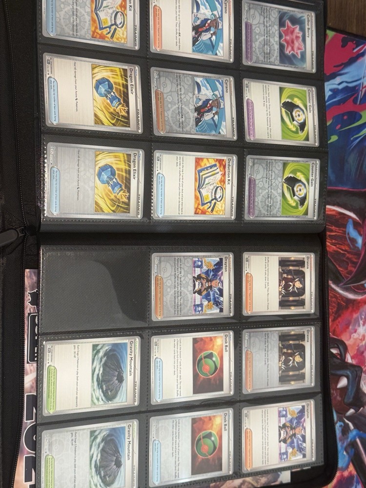 Surging Sparks Master Base Set w/ Reverse Holo 348 Cards W/ Binder!!