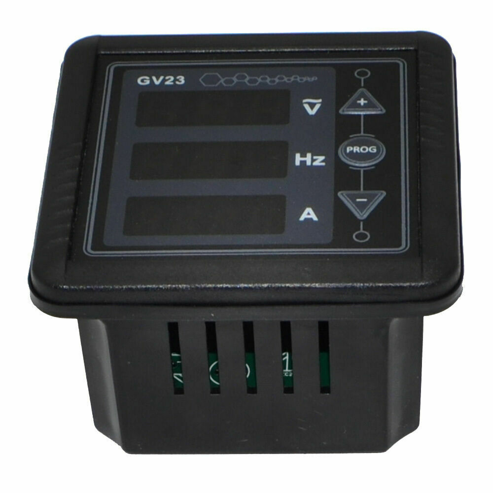 New GV23 Generator Digital Meter AC Voltage Frequency Current Meter Tester Table