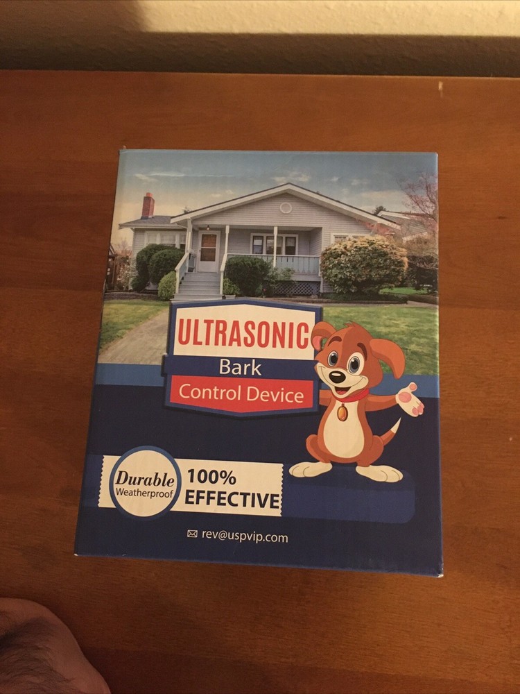 Ultrasonic Bark Control Device Durable Waterproof