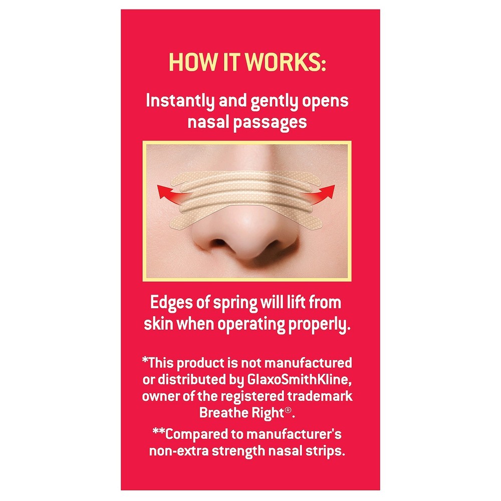 Member's Mark Extra Strength Nasal Strips, Tan (44 Count.)