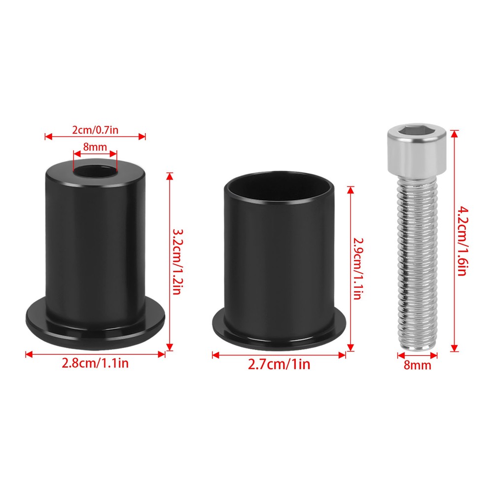 For Indian Scout Sixty Bobber Quick-Release Accessory Mounting Spools Screw