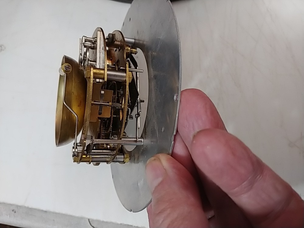 SETH THOMAS SEA CREST SHIP'S BELL CLOCK