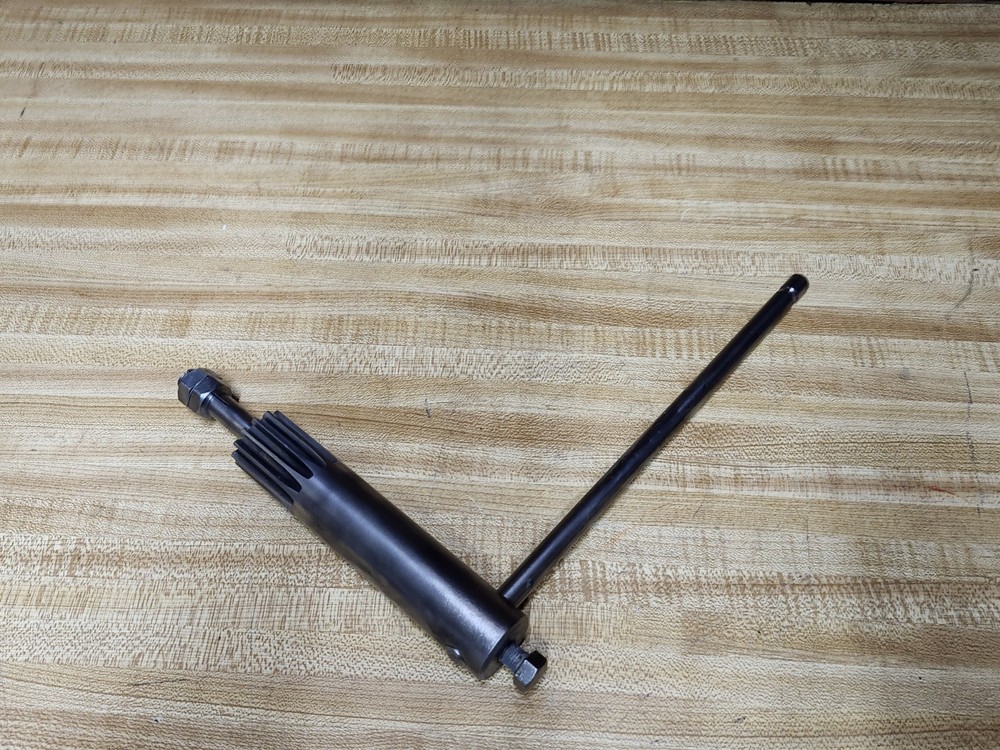 Early Delta DP-220 Drill Press Quill Feed Handle Assembly.