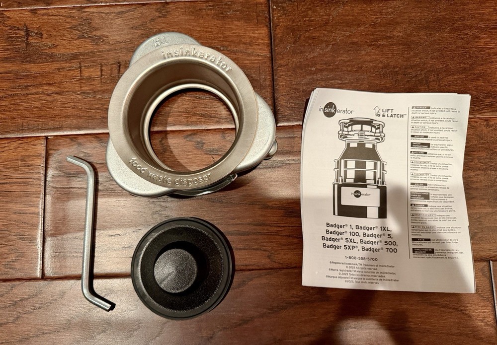 InSinkErator Badger 5 Standard Series 1/2 HP Garbage Disposal Replacement Parts