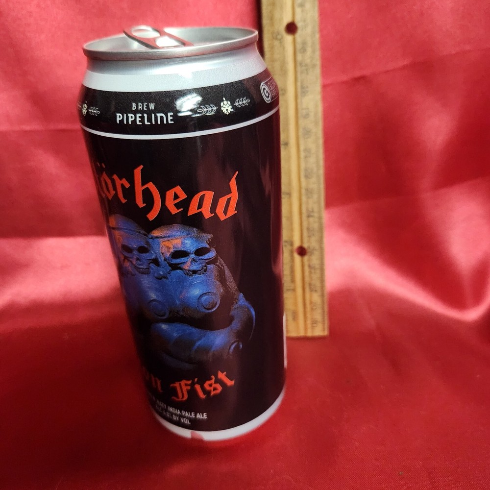 Motorhead Iron Fist - Ale Beer Empty Can
