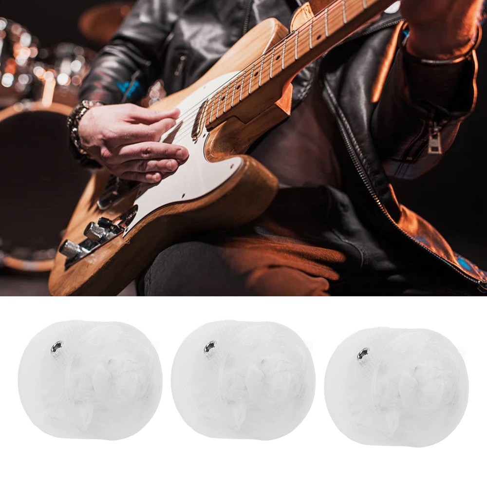 3Pcs Electric Guitar Knob String Potentiometer Controller Instrument Accessory