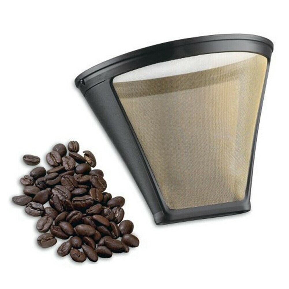 Coffee Accessories,Coffee Filter Filter 4-Cone Shape Coffee Filter Permanent
