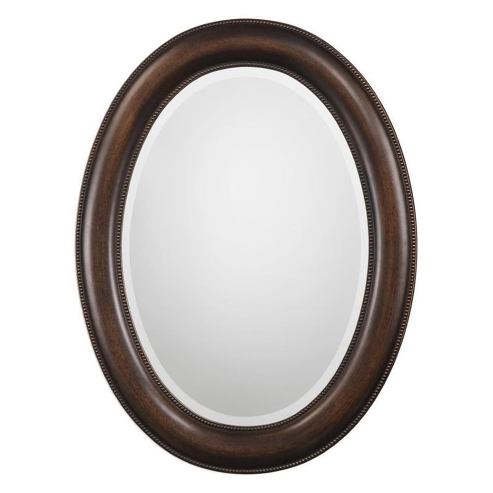 Bowery Hill Mandie Oval Mirror in Bronze