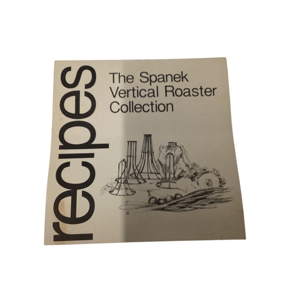 Spanek Vertical Roaster Set w Skewers