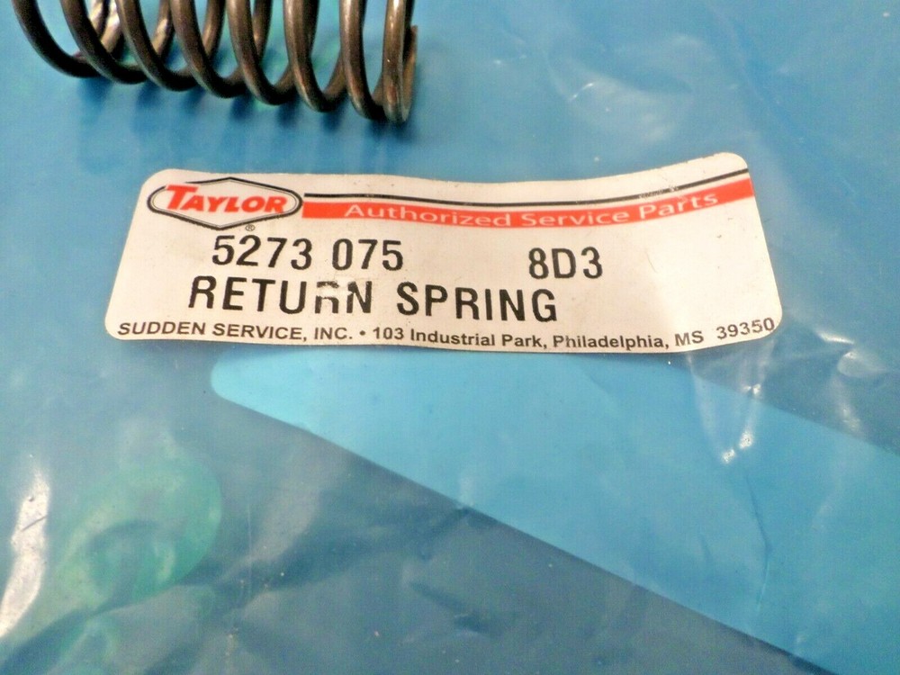 Taylor Machine Works 5273 075 Return Spring