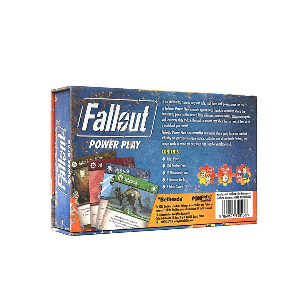Modiphius: Fallout: Power Play - Card Game