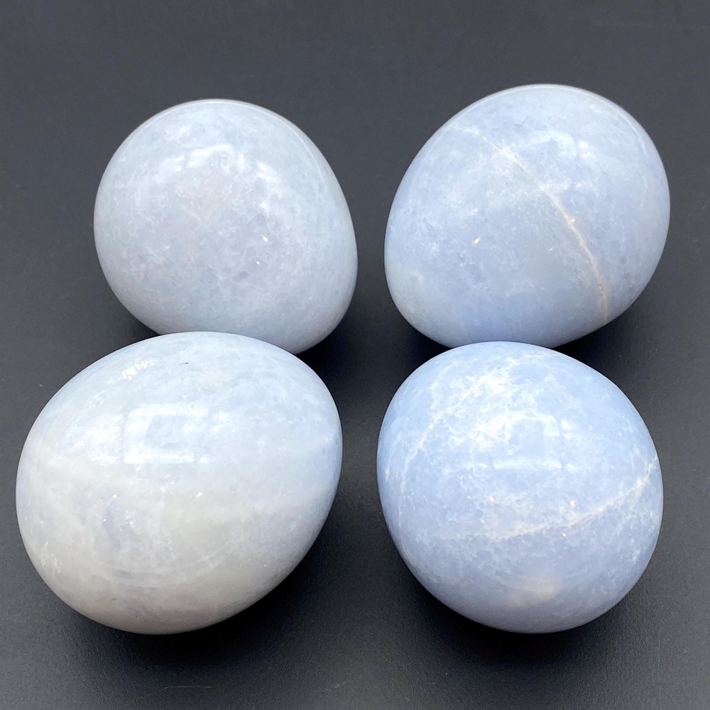 Blue Calcite Gemstone Egg