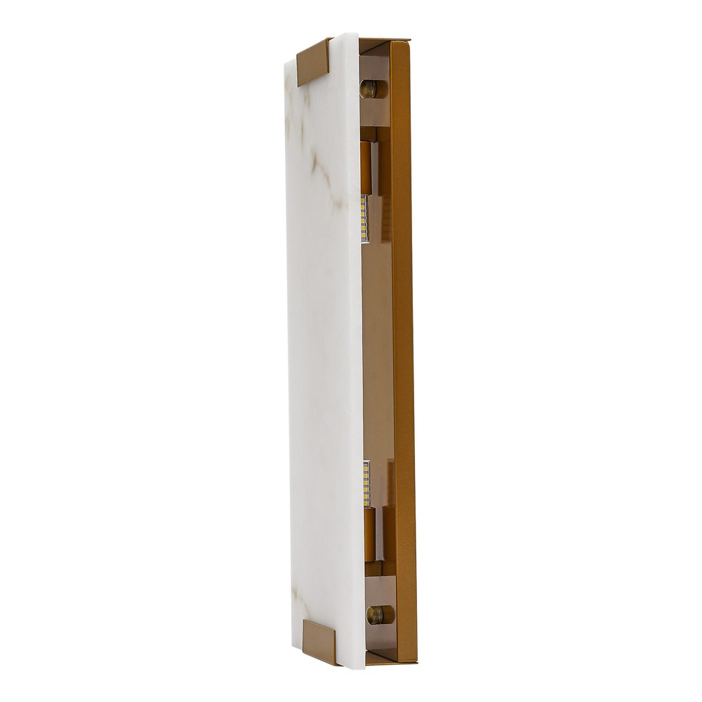 Rectangular G9 Light Wall Lamp Hand-Carved Alabaster Sconce Bedroom Kitchen US