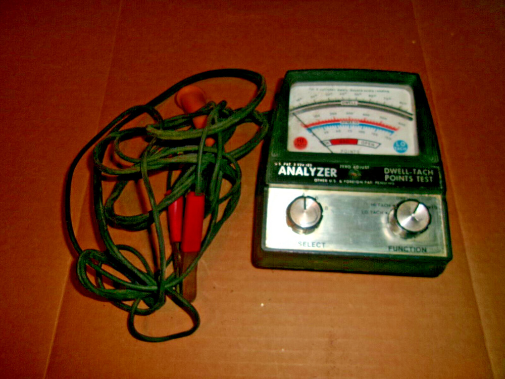 DWELL-TACH POINTS TEST ANALYZER