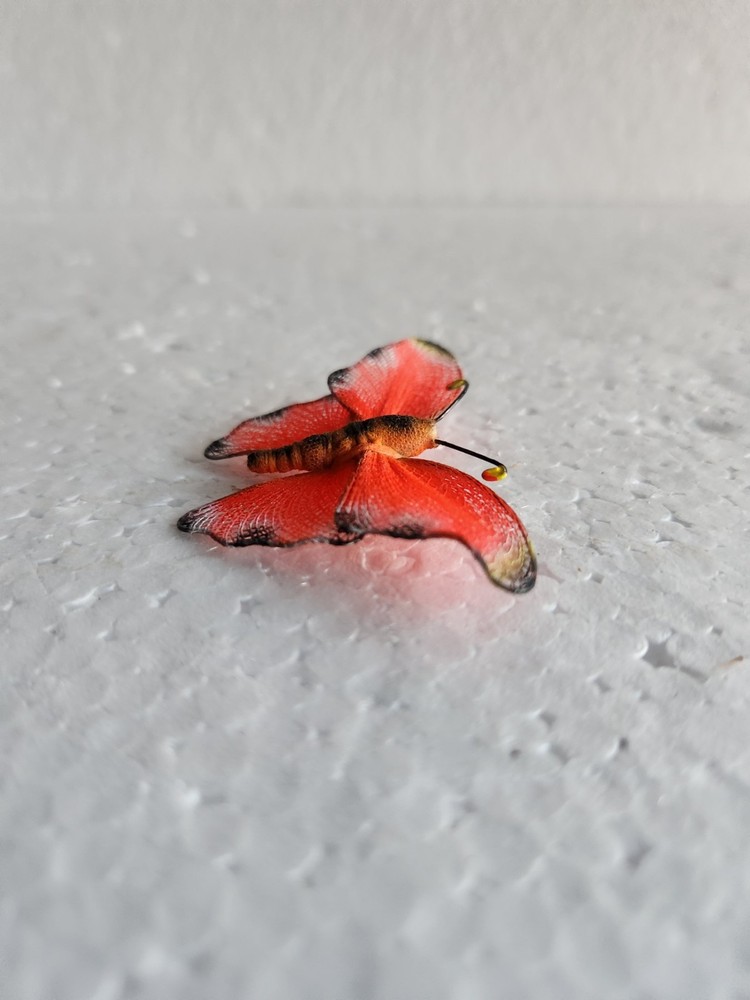 Butterfly Pin • Bright Orange