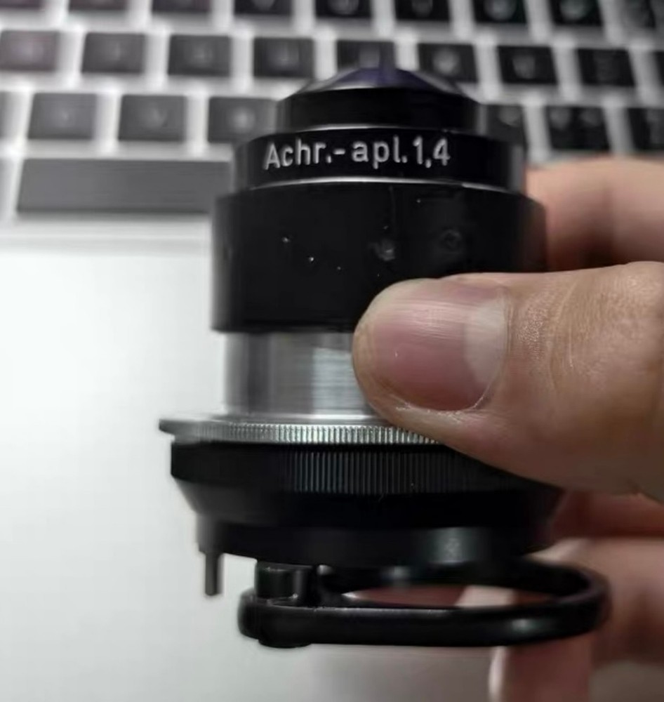 Zeiss microscope condenser Achr apl 1.4 with a box
