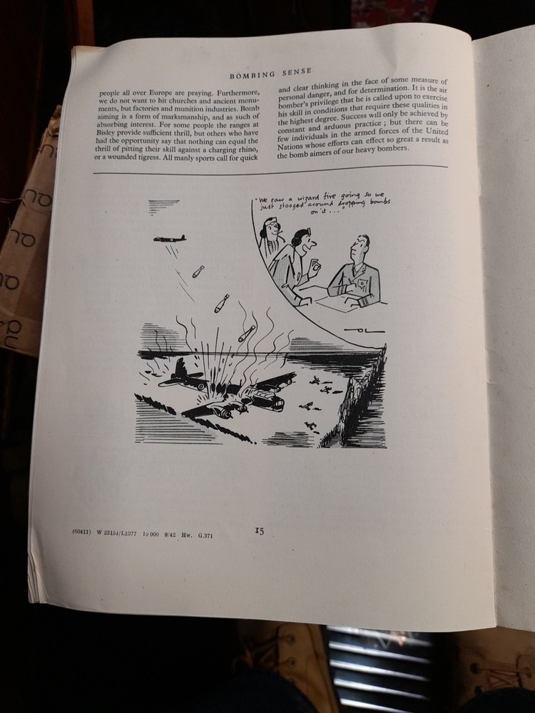 Bombing Sense- Pamphlet 139