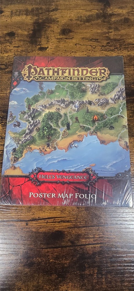 Pathfinder RPG- Campaign Setting- Hell's Vengeance Poster Map Folio