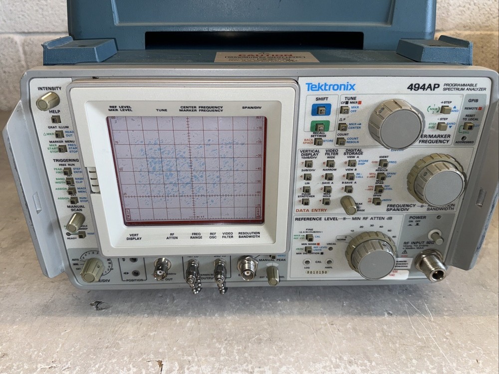 Tektronix 494AP Programmable Spectrum Analyzer 48 to 440Hz Range