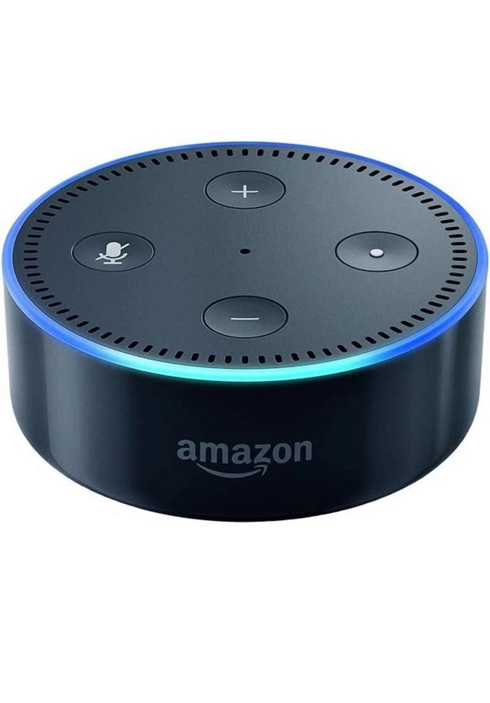 Amazon Echo Dot 2nd Generation Bluetooth Smart Speaker, Alexa-Enabled, Black