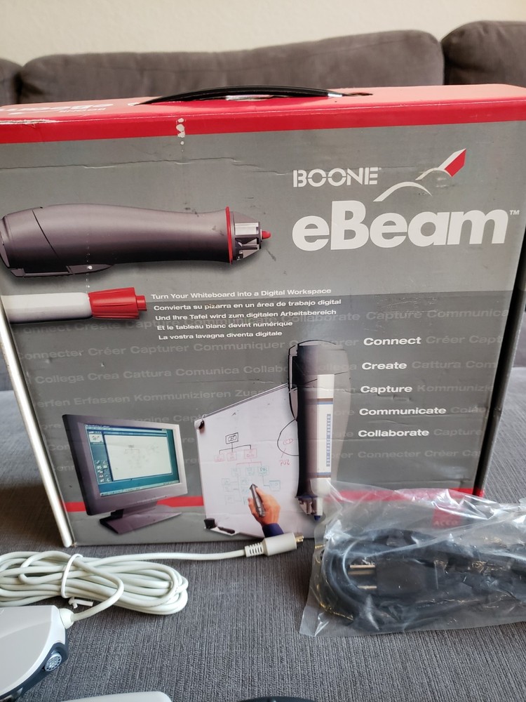 Boone Ebeam Digital Interactive White Board System Projector - EXCELLENT COND!!