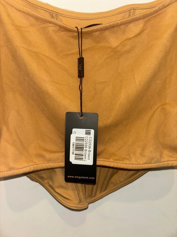 Camel Co-ord Set Evening Wear