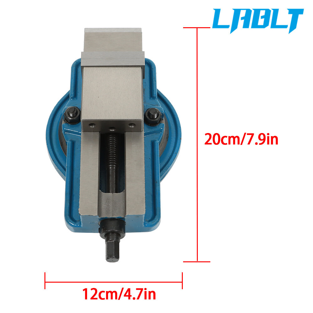 LABLT 2" Precision Mill Vise 360 Degree Swiveling Base Replacement for Shaping