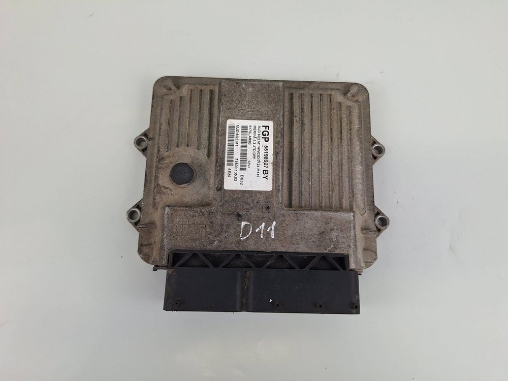 Opel Meriva A 2005 Engine Control Module 55198927 BVV357 kW