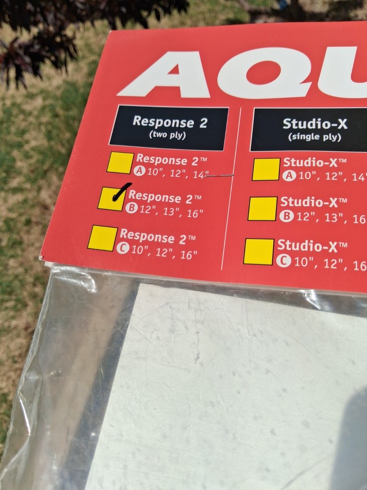Aquarian Response 2 Standard Drumhead Pack 12" 13" 16"