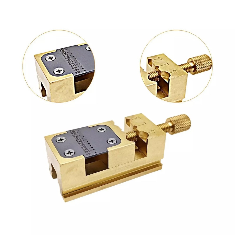 Watch Repair Tool Jig Micro Precision Brass Pliers for Watchmaker Bench Drill