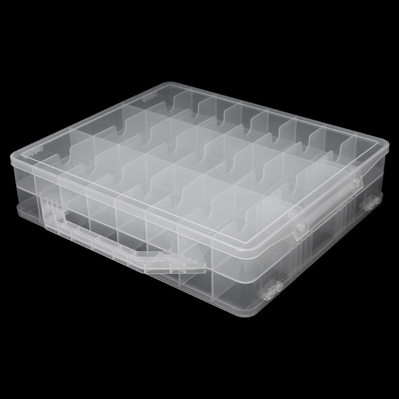 48 Lattice Polish Holder Display Container Storage Box for