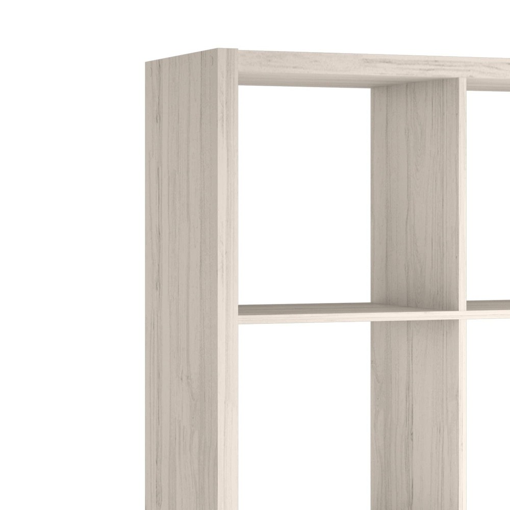 ClosetMaid Decorative Open Back 8-Cube Storage Organizer, Bleached Walnut