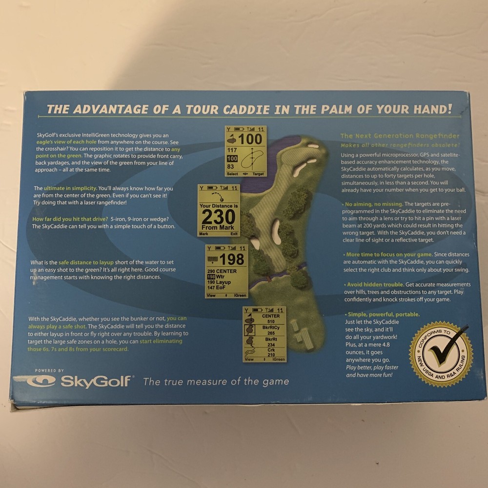 SkyGolf SkyCaddie SG4 Handheld/-Tested -/works