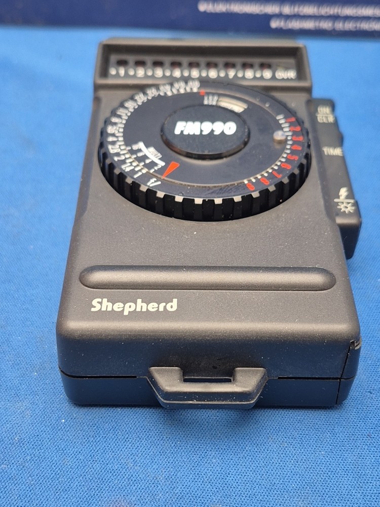 Shepherd FM990 Flash Meter With Case (250912-7)
