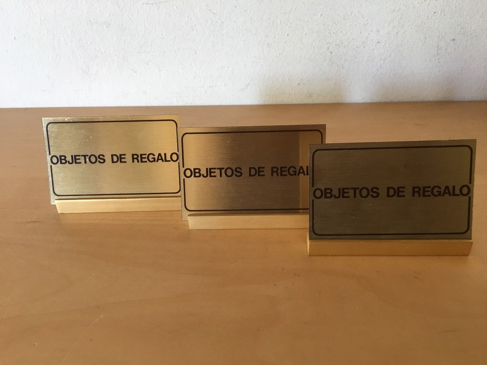 Used - 3 Card Supports - Gift Items - Used